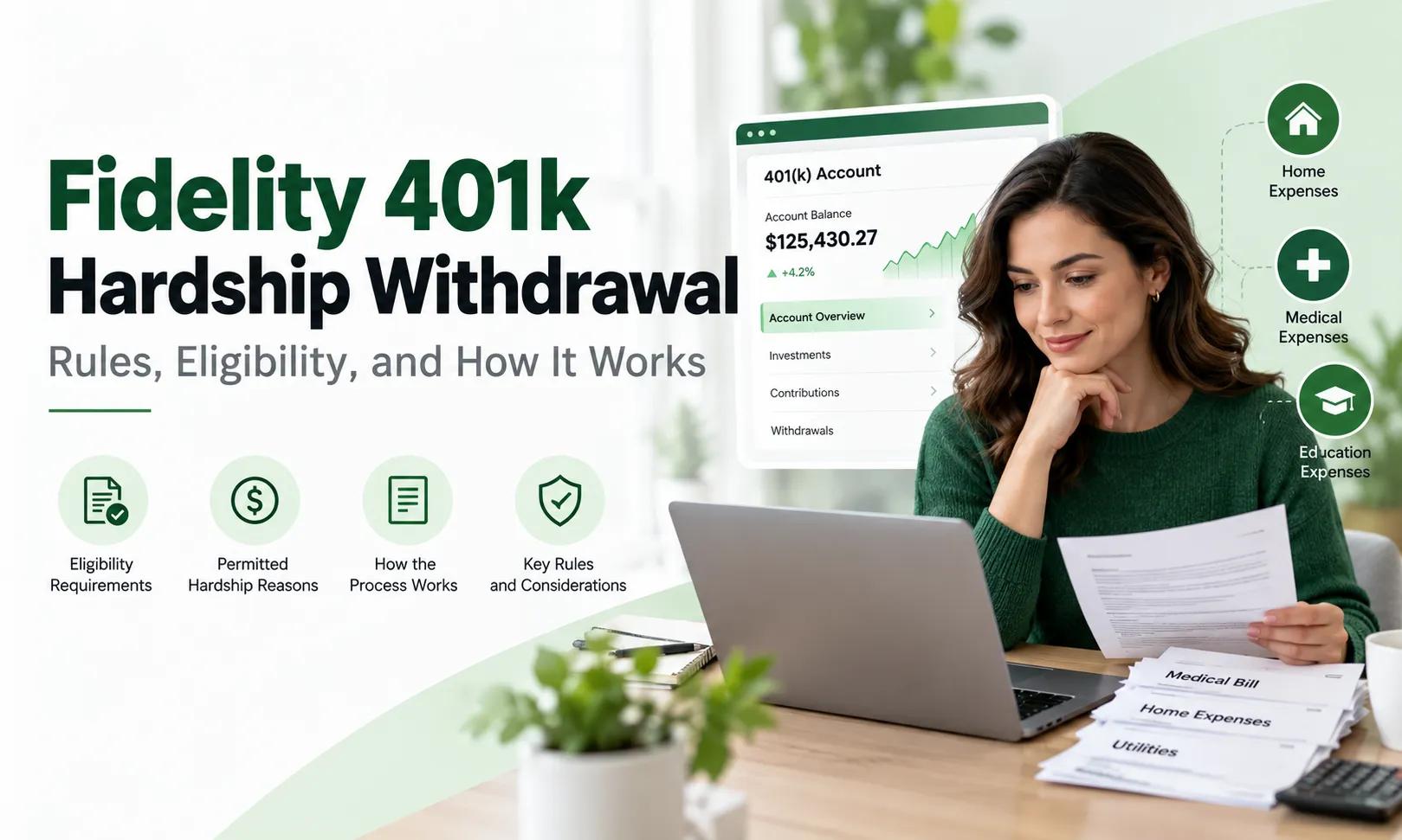 How to Hardship Withdrawal From Fidelity 401k?